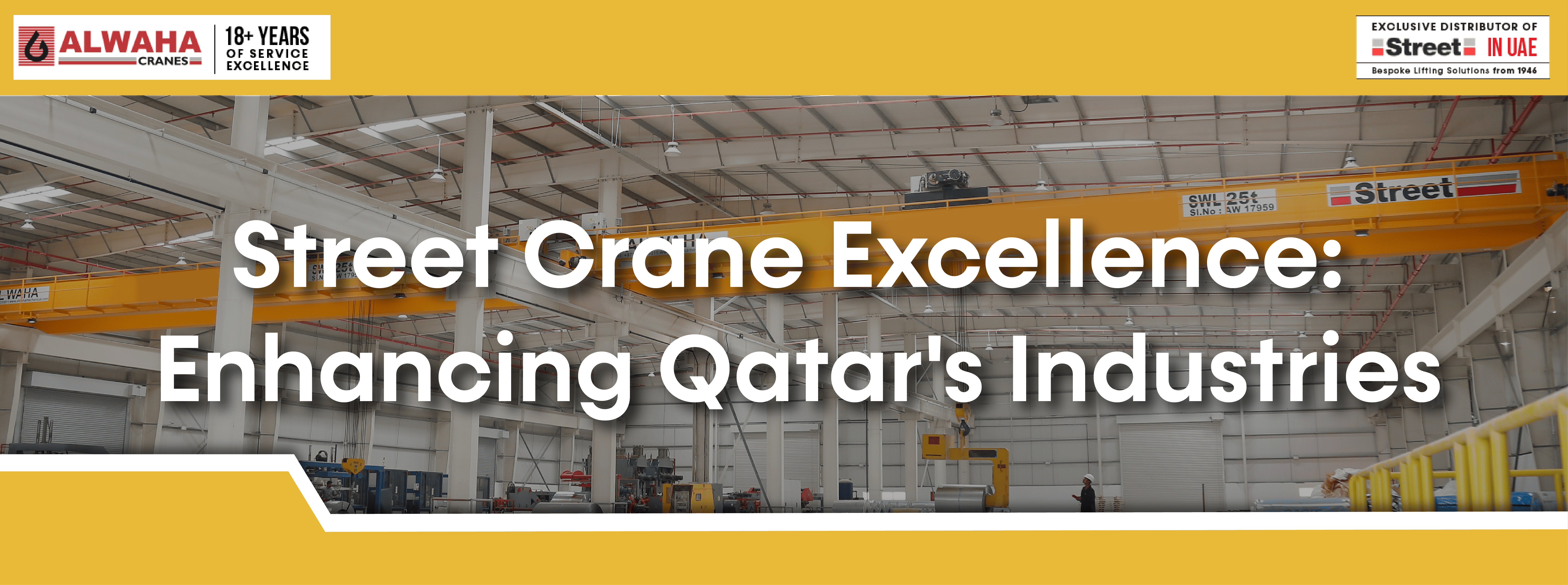 Street Crane Excellence in Qatar’s Industries