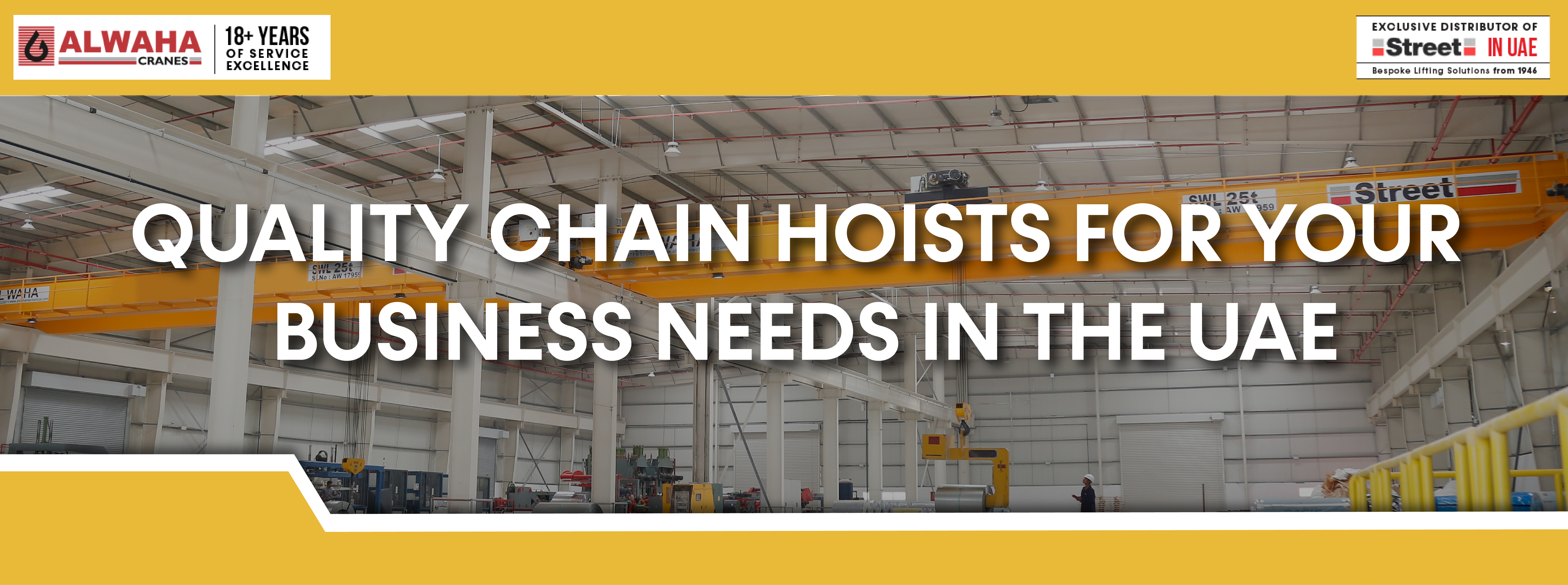 Chain Hoists in UAE: Quality Solutions for Your Business Needs